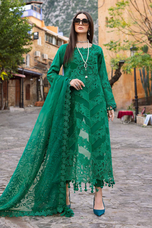 2508-B | Voyage a Luxe Embroidered Lawn By Maria.B