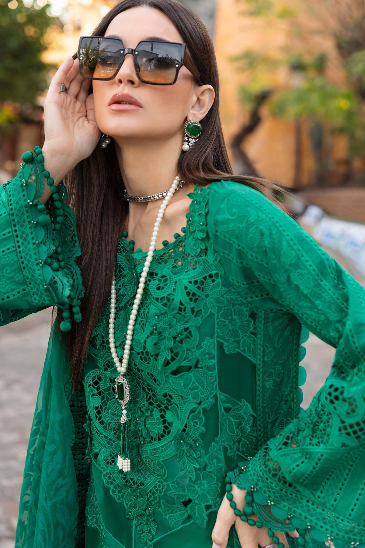 2508-B | Voyage a Luxe Embroidered Lawn By Maria.B