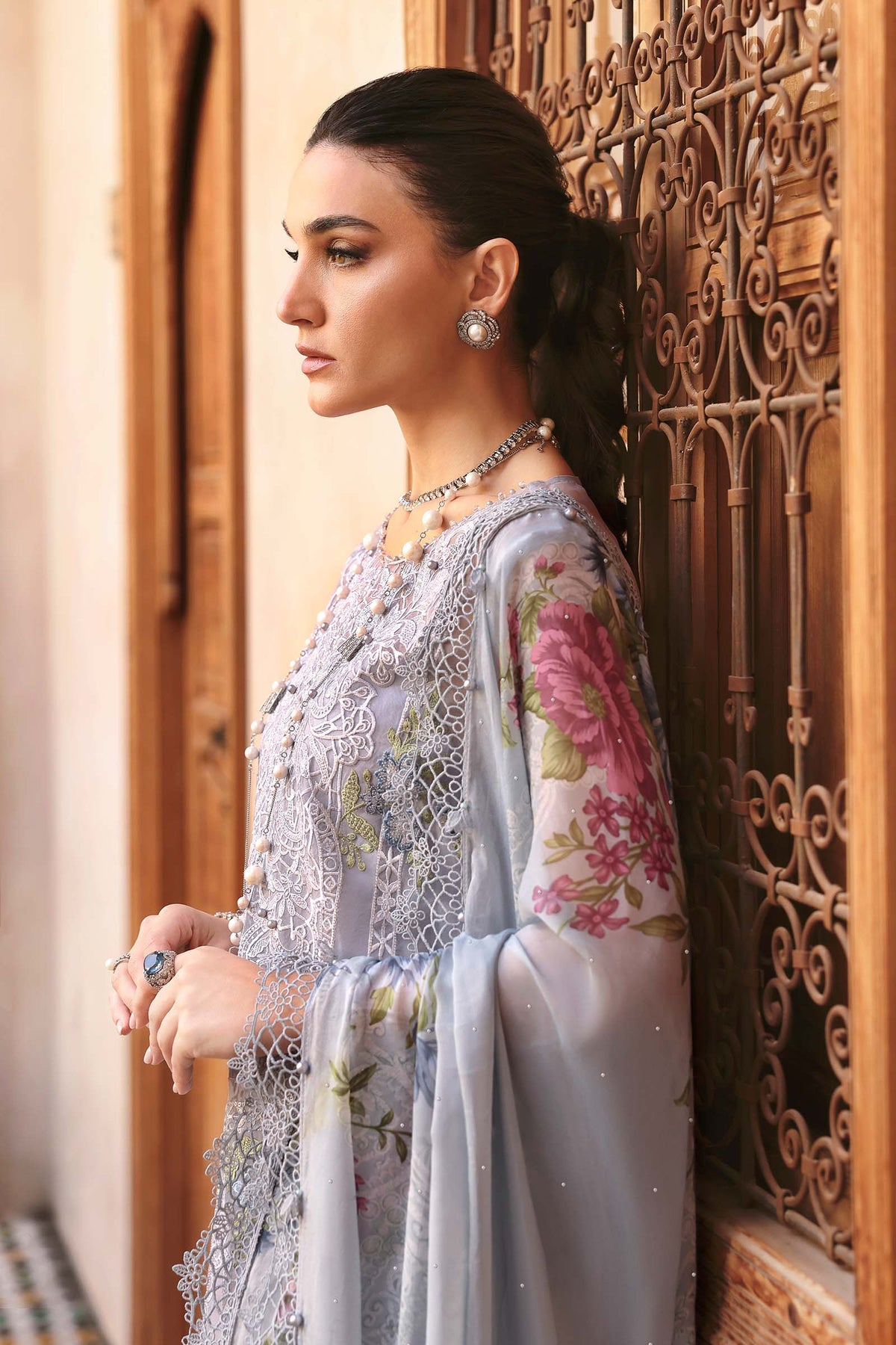 2509-B | Voyage a Luxe Embroidered Lawn By Maria.B