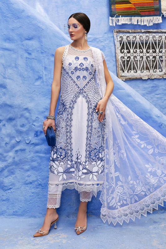 2510-A | Voyage a Luxe Embroidered Lawn By Maria.B