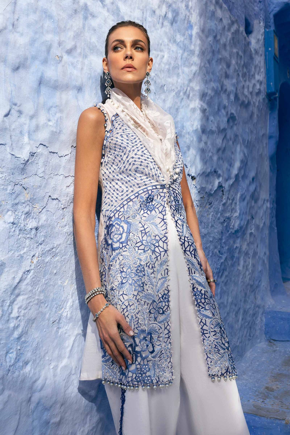 2510-A | Voyage a Luxe Embroidered Lawn By Maria.B