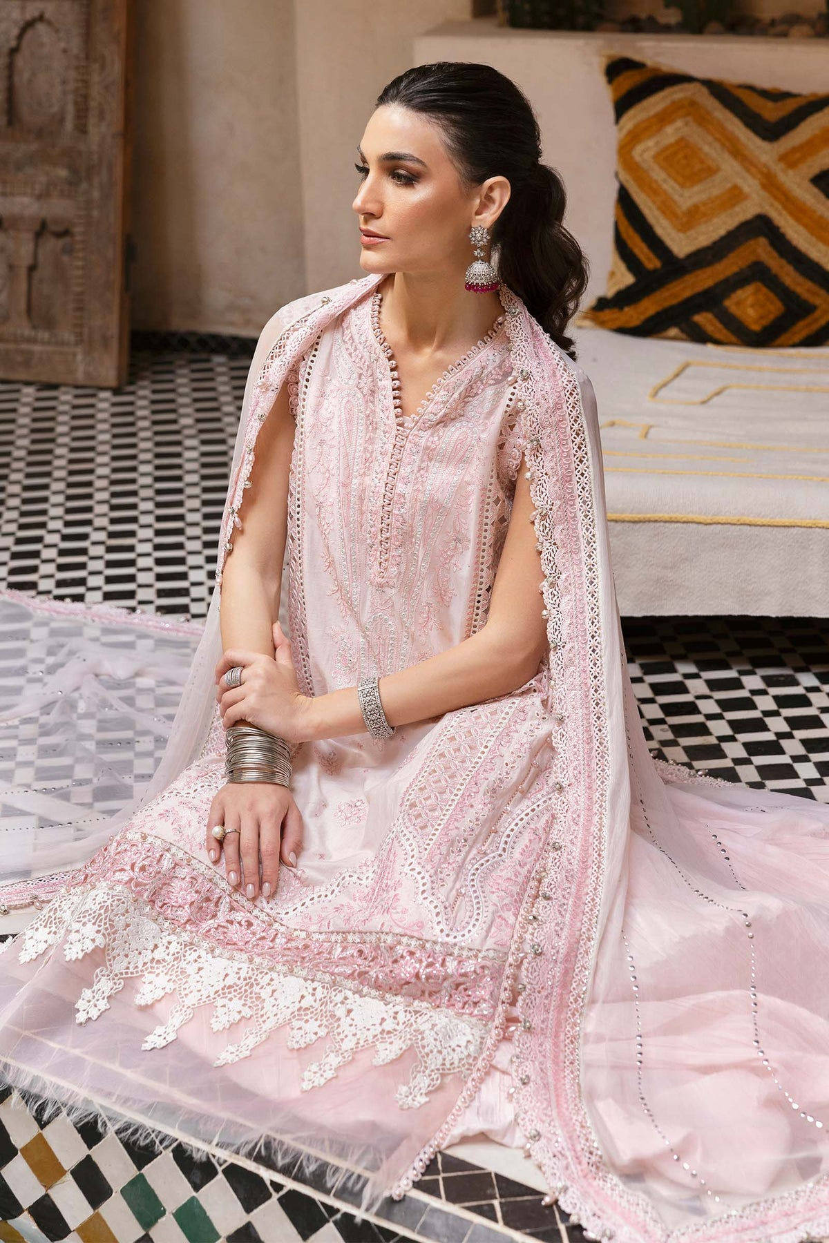 2511-A | Voyage a Luxe Embroidered Lawn By Maria.B