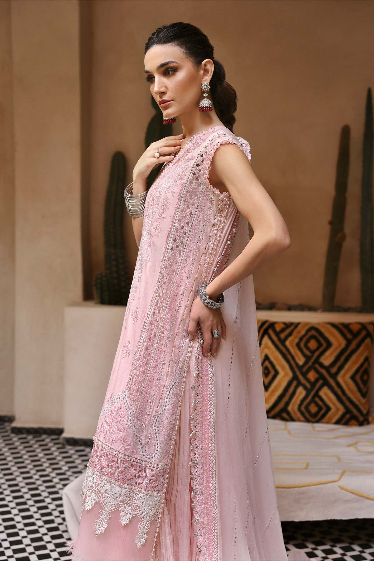 2511-A | Voyage a Luxe Embroidered Lawn By Maria.B
