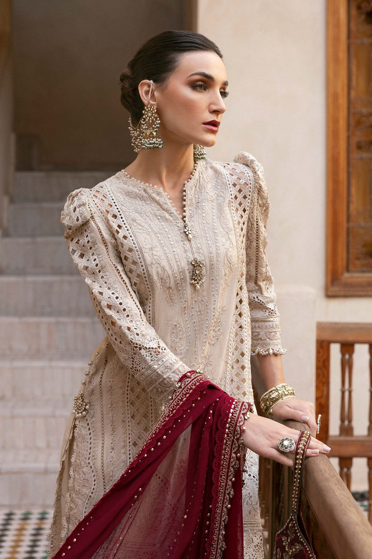 2511-B | Voyage a Luxe Embroidered Lawn By Maria.B