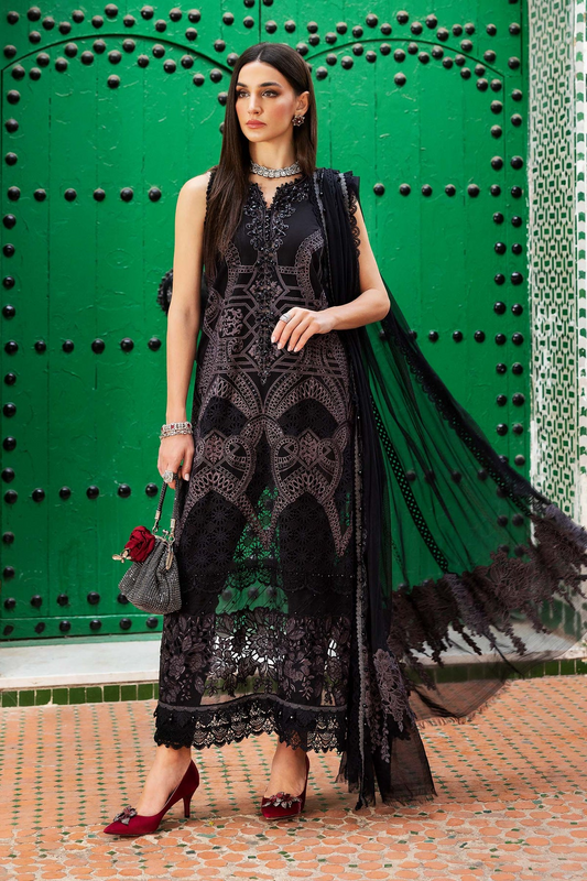 2512-B | Voyage a Luxe Embroidered Lawn By Maria.B