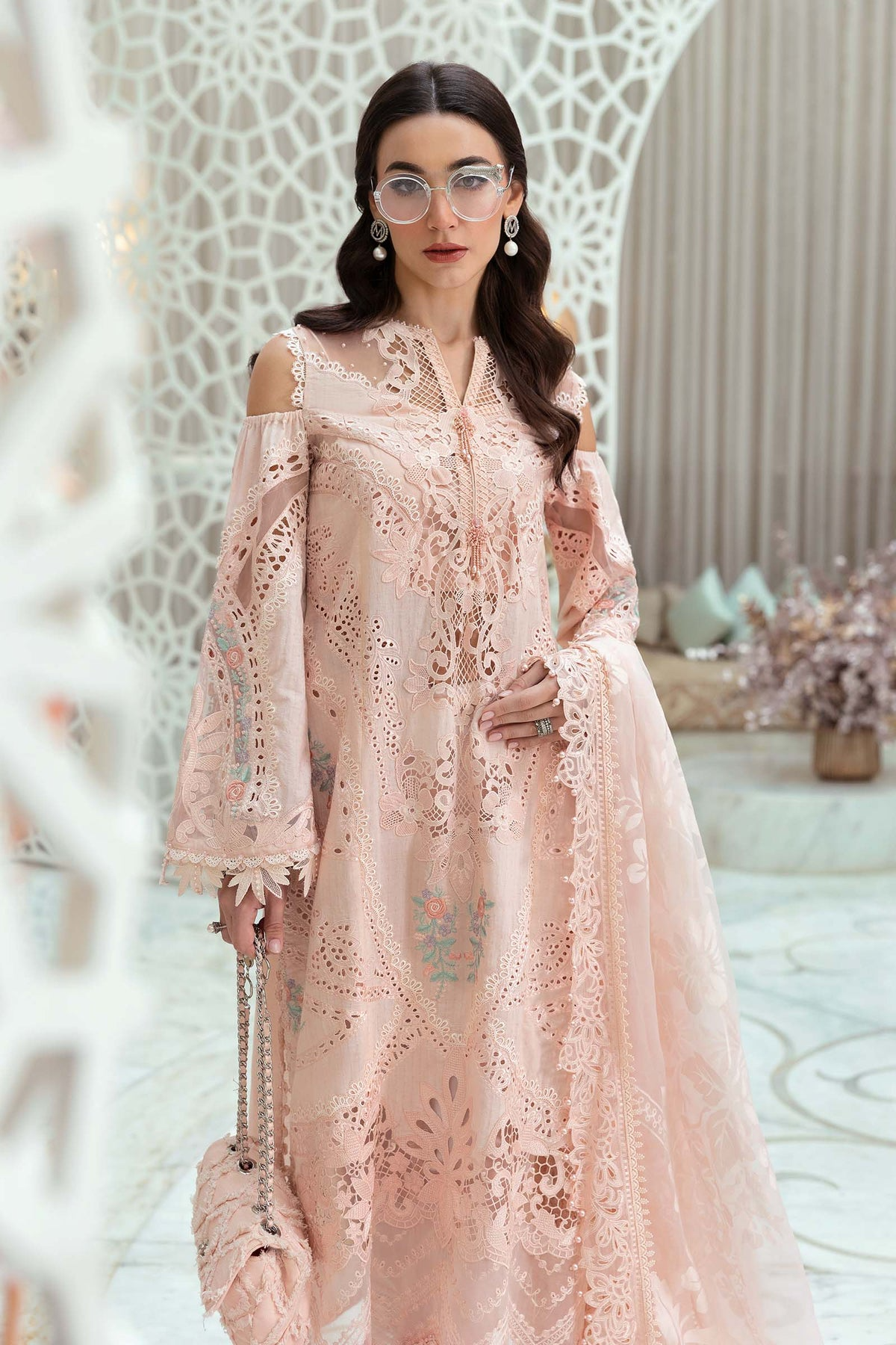 2513-A | Voyage a Luxe Embroidered Lawn By Maria.B
