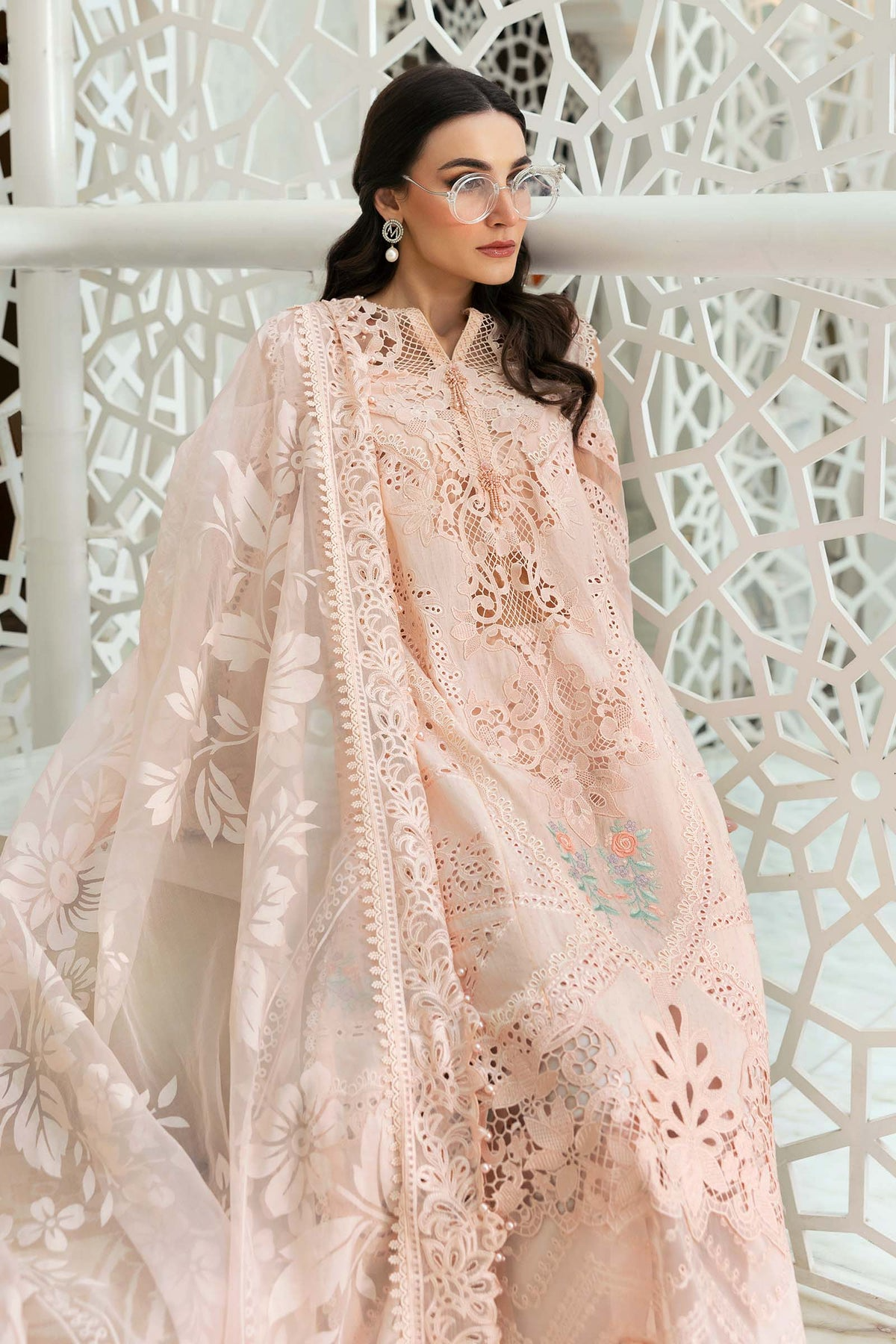 2513-A | Voyage a Luxe Embroidered Lawn By Maria.B