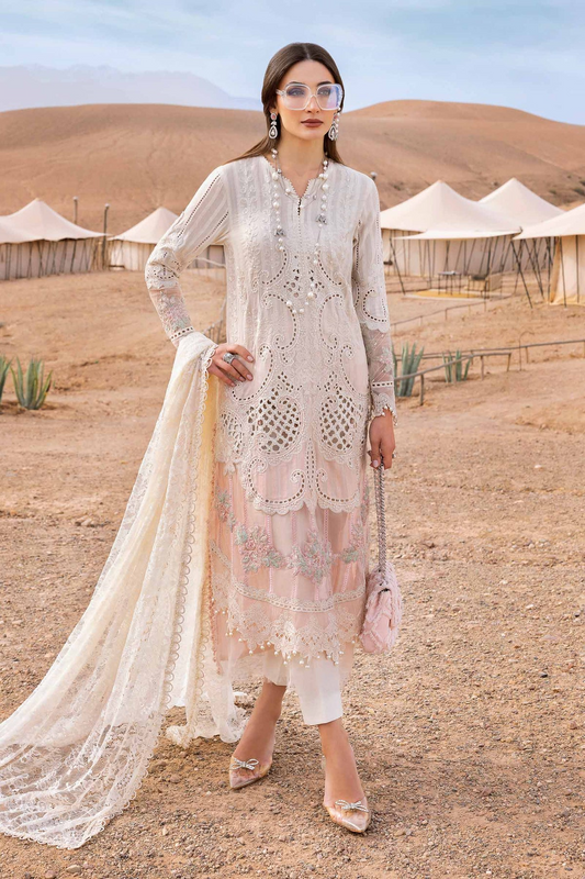 2515-A | Voyage a Luxe Embroidered Lawn By Maria.B