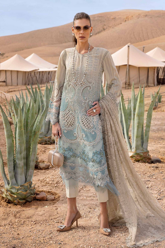 2515-B | Voyage a Luxe Embroidered Lawn By Maria.B