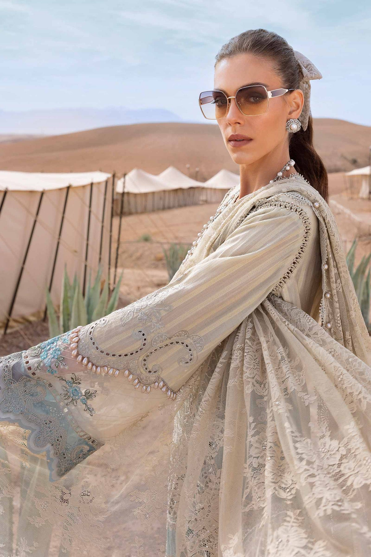 2515-B | Voyage a Luxe Embroidered Lawn By Maria.B