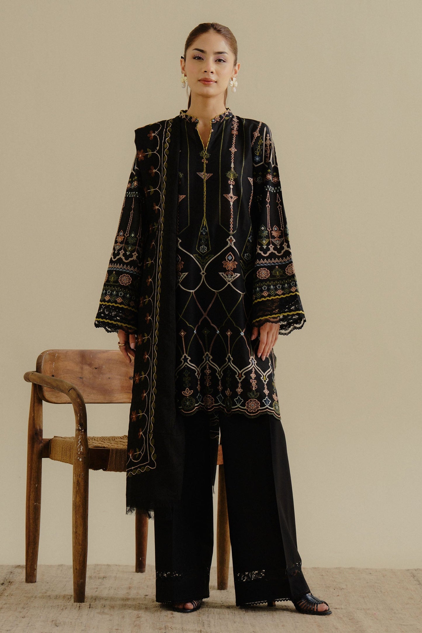 Iris-2A | COCO Embroidered Lawn Drop-II