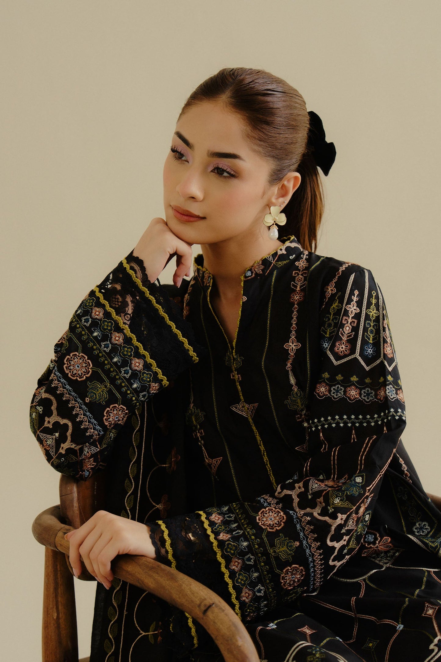Iris-2A | COCO Embroidered Lawn Drop-II