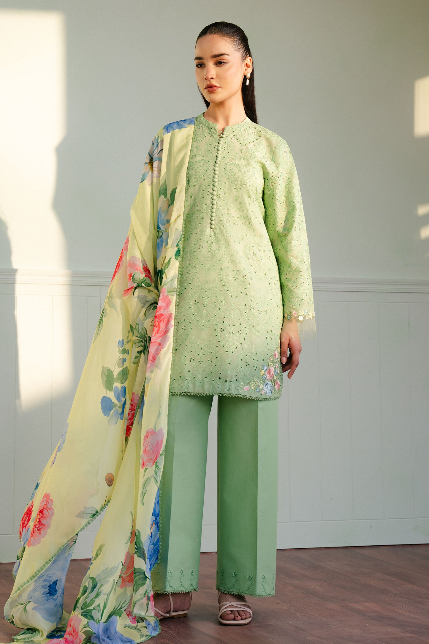 Tina 3B - Coco Lawn By Zara Shahjahan (Summer`25)