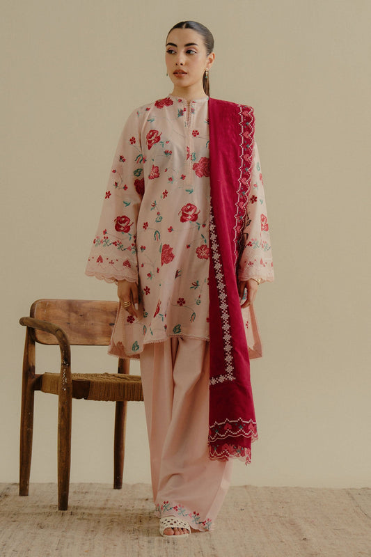 Zufra-6A | COCO Embroidered Lawn Drop-II