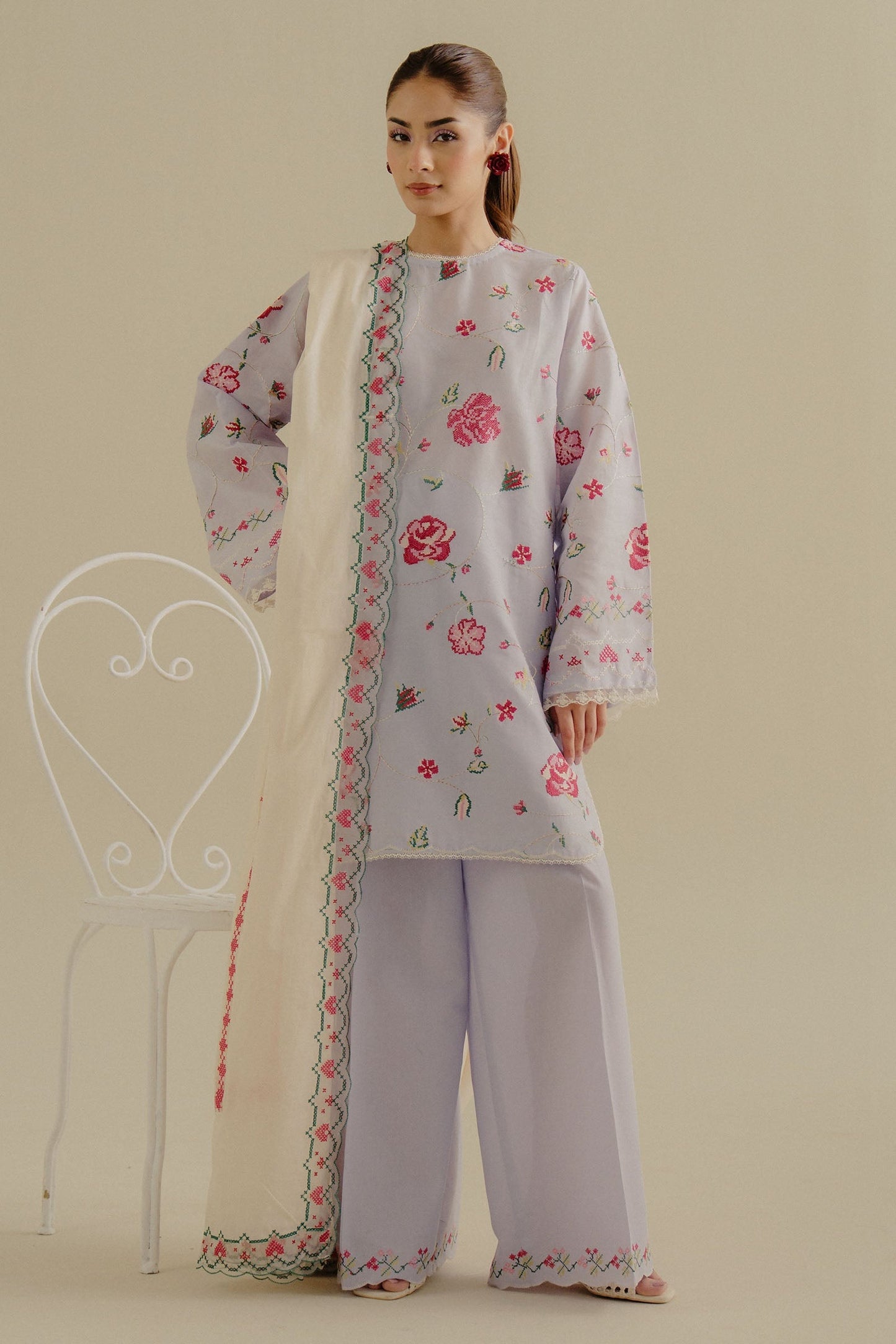 Zufra-6B | COCO Embroidered Lawn Drop-II