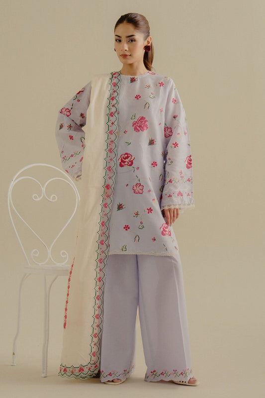 Zufra-6B | COCO Embroidered Lawn Drop-II