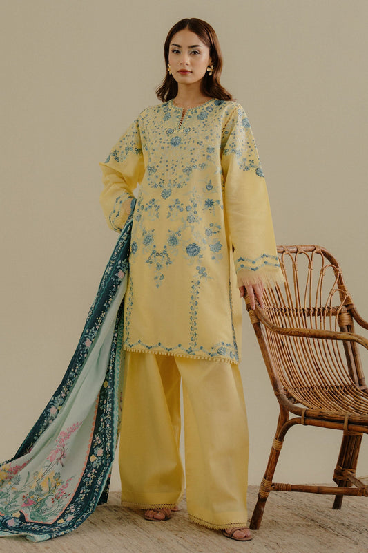 Velin-7B | COCO Embroidered Lawn Drop-II