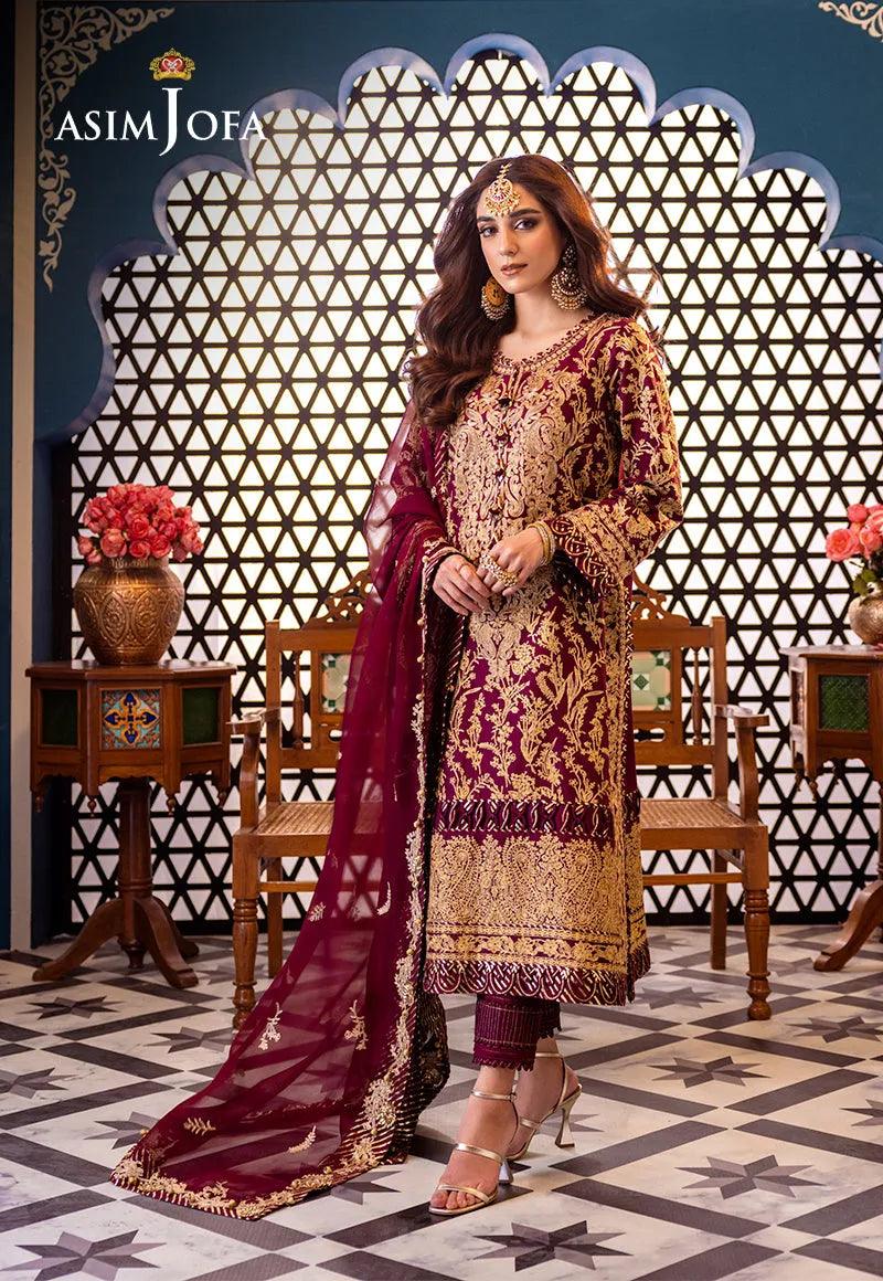 AJFI 03 - Fasana e Ishq By Asim Jofa Luxury Lawn
