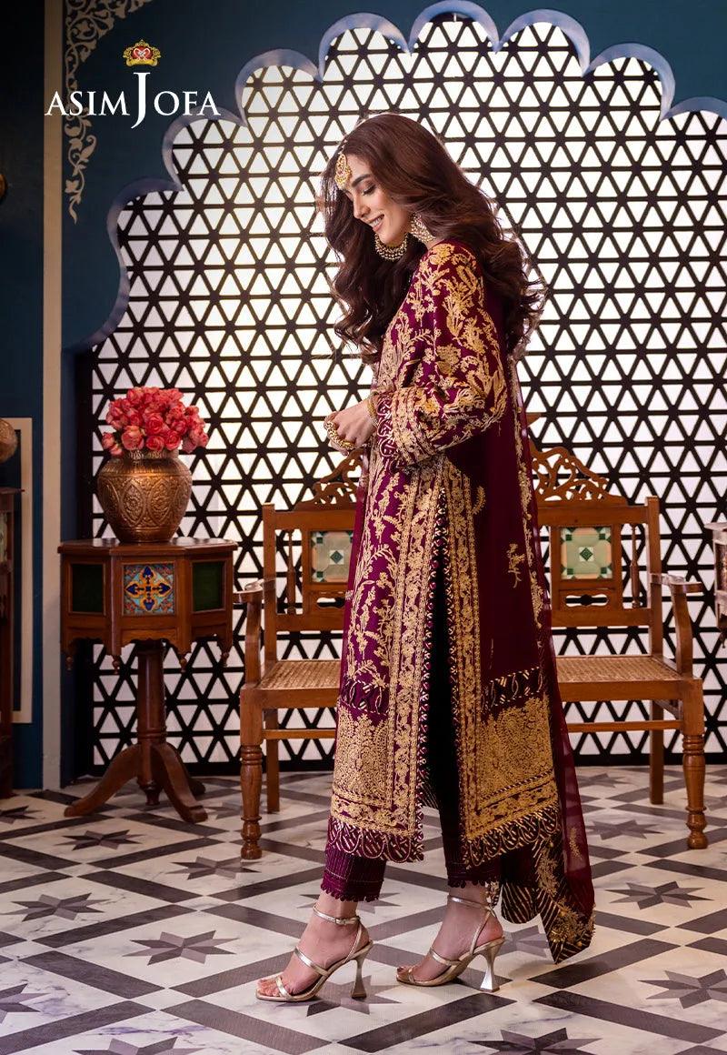 AJFI 03 - Fasana e Ishq By Asim Jofa Luxury Lawn