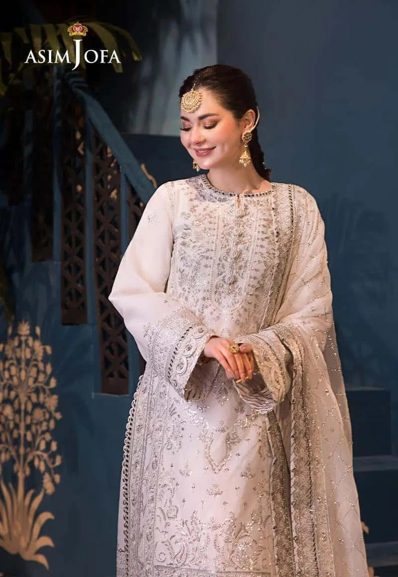 AJFI 08 - Fasana e Ishq By Asim Jofa Luxury Lawn