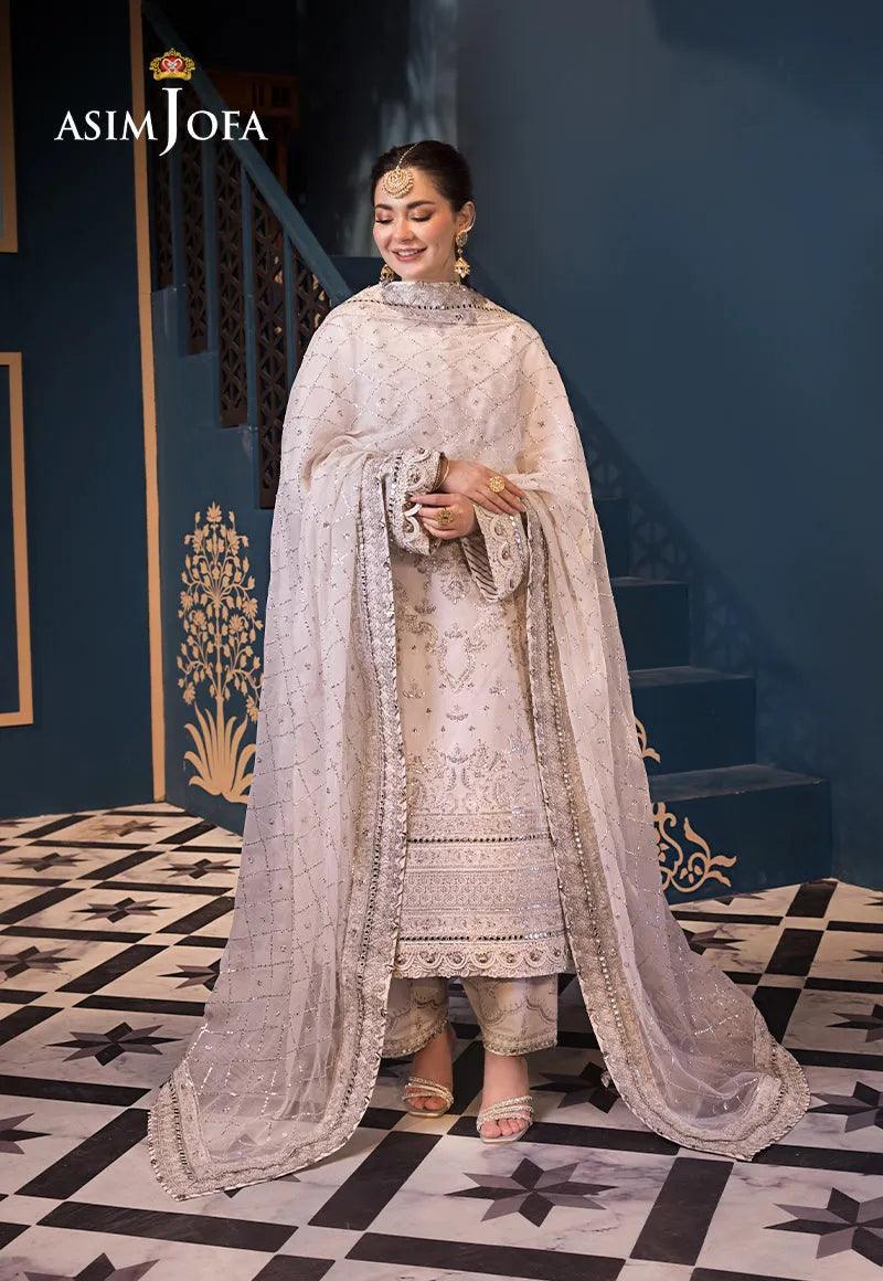 AJFI 08 - Fasana e Ishq By Asim Jofa Luxury Lawn