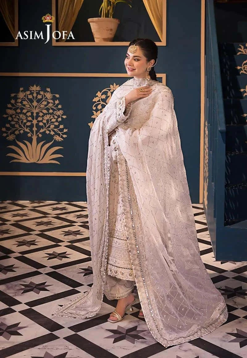 AJFI 08 - Fasana e Ishq By Asim Jofa Luxury Lawn