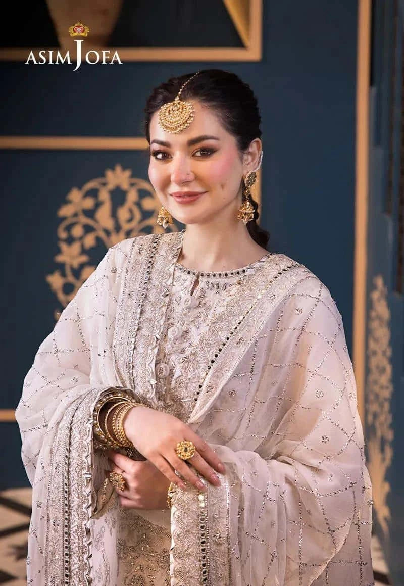 AJFI 08 - Fasana e Ishq By Asim Jofa Luxury Lawn