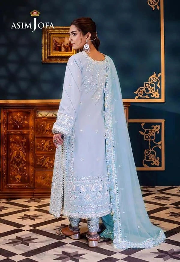 AJFI 12 - Fasana e Ishq By Asim Jofa Luxury Lawn