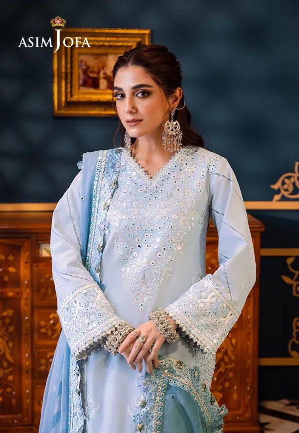 AJFI 12 - Fasana e Ishq By Asim Jofa Luxury Lawn