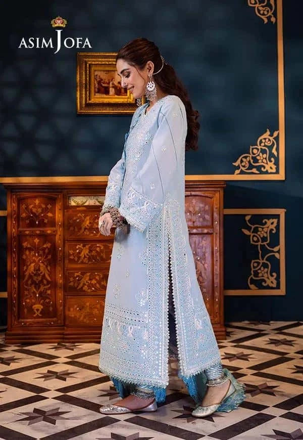 AJFI 12 - Fasana e Ishq By Asim Jofa Luxury Lawn