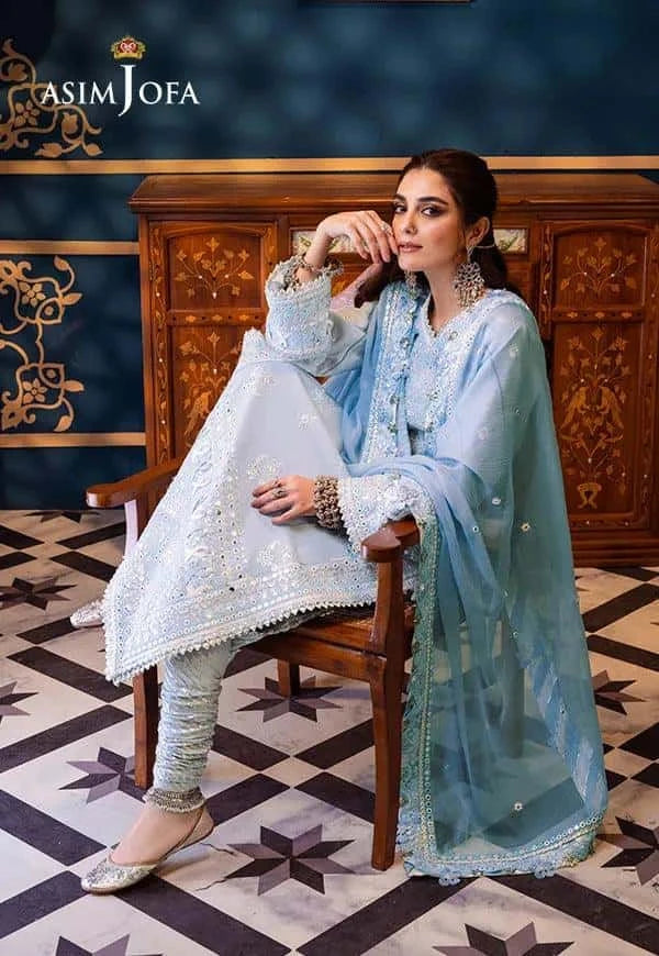 AJFI 12 - Fasana e Ishq By Asim Jofa Luxury Lawn