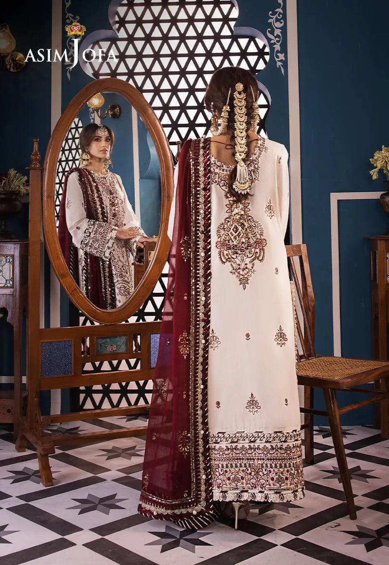 AJFI 13 - Fasana e Ishq By Asim Jofa Luxury Lawn