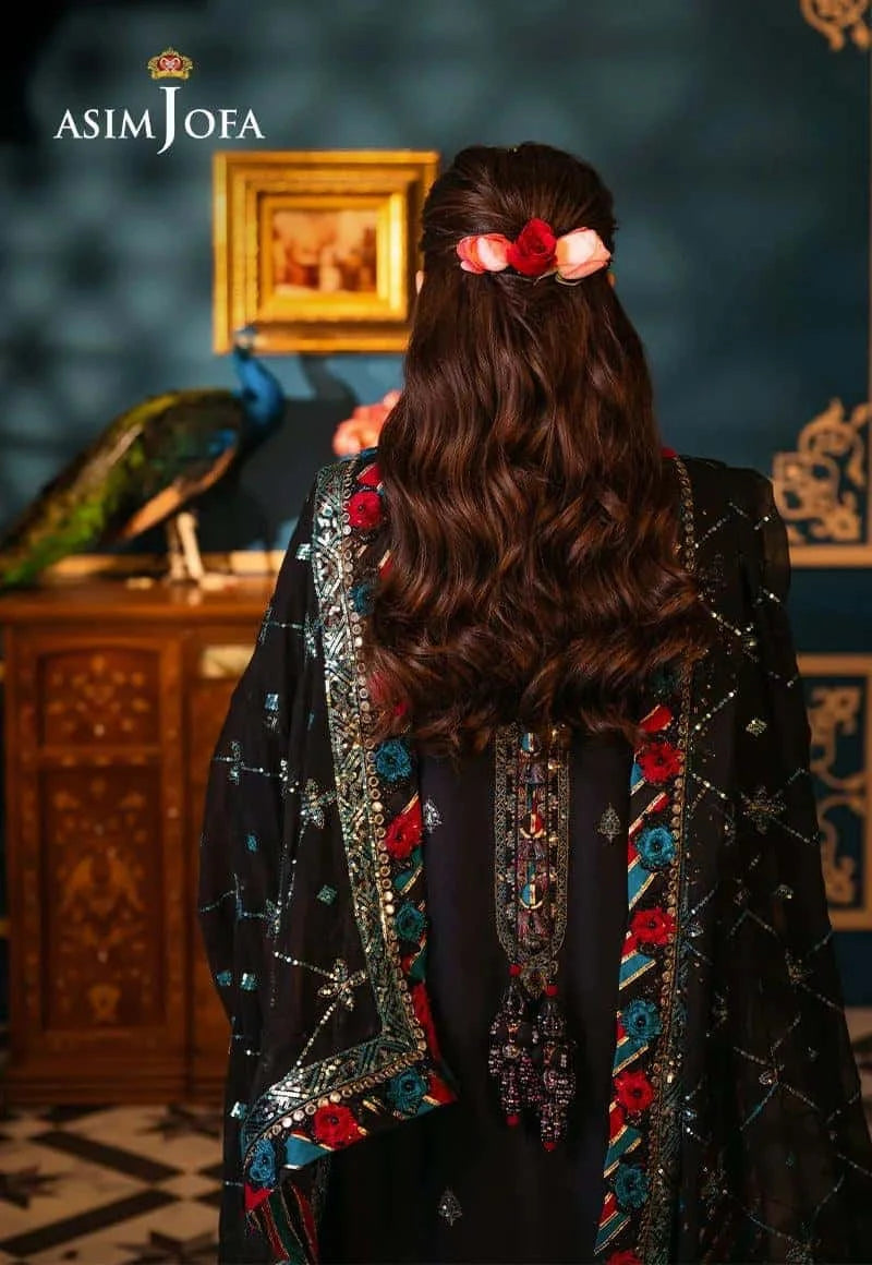 AJFI 14 - Fasana e Ishq By Asim Jofa Luxury Lawn