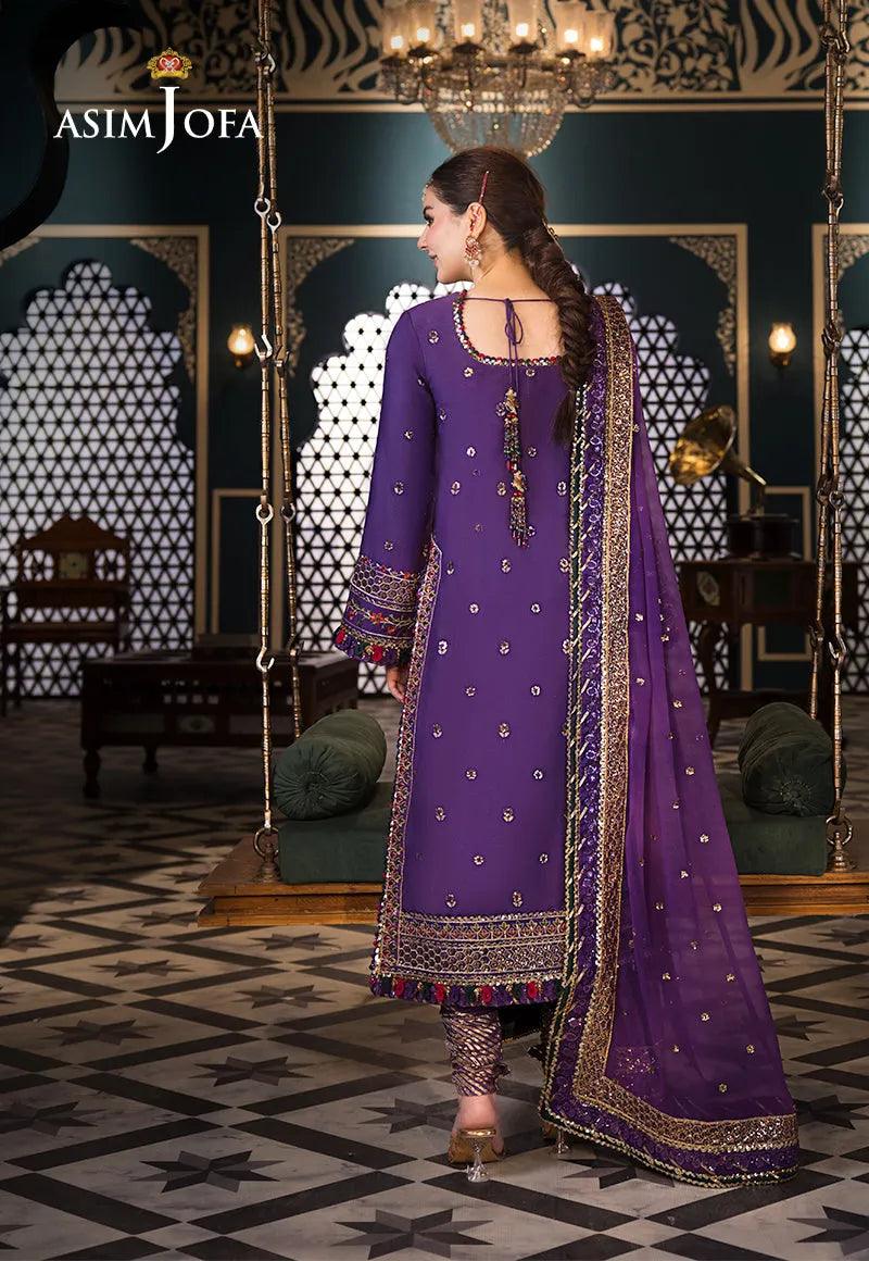 AJFI 16 - Fasana e Ishq By Asim Jofa Luxury Lawn