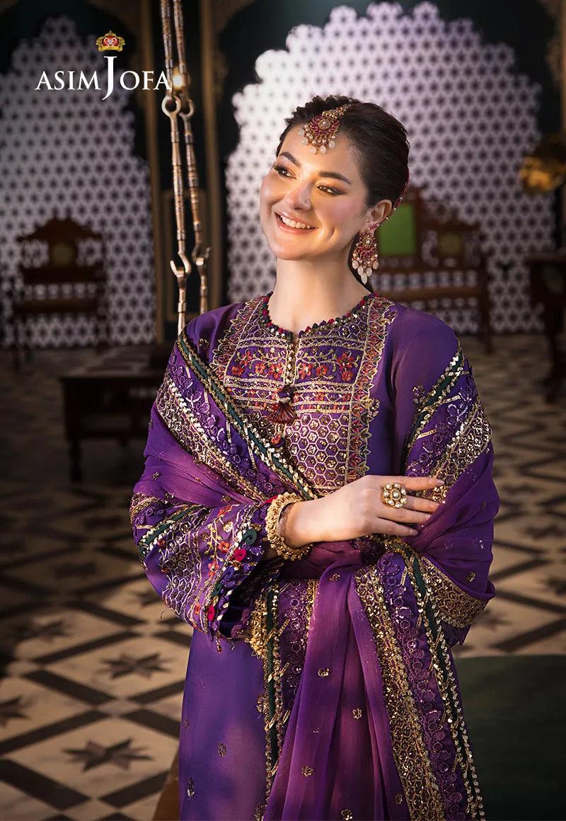 AJFI 16 - Fasana e Ishq By Asim Jofa Luxury Lawn