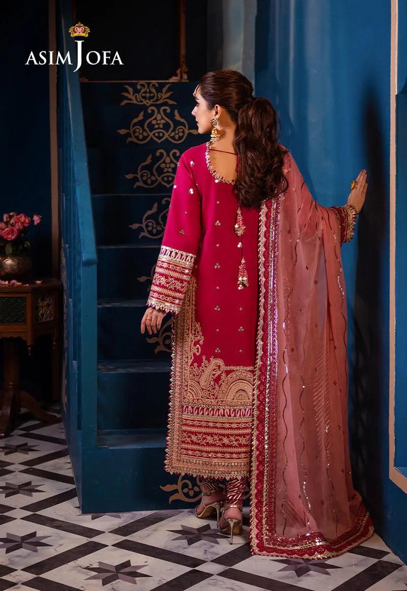 AJFI 18 - Fasana e Ishq By Asim Jofa Luxury Lawn