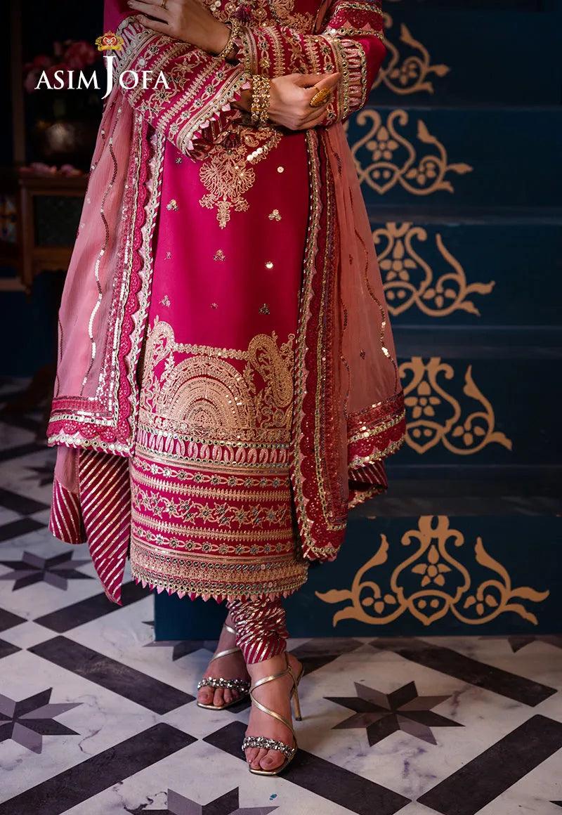 AJFI 18 - Fasana e Ishq By Asim Jofa Luxury Lawn