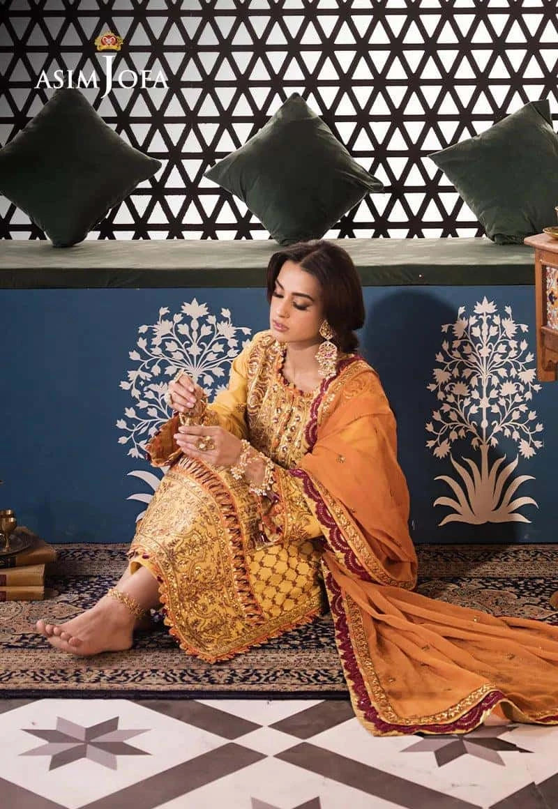 AJFI 19 - Fasana e Ishq By Asim Jofa Luxury Lawn