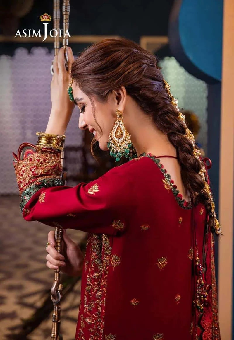 AJFI 21 - Fasana e Ishq By Asim Jofa Luxury Lawn