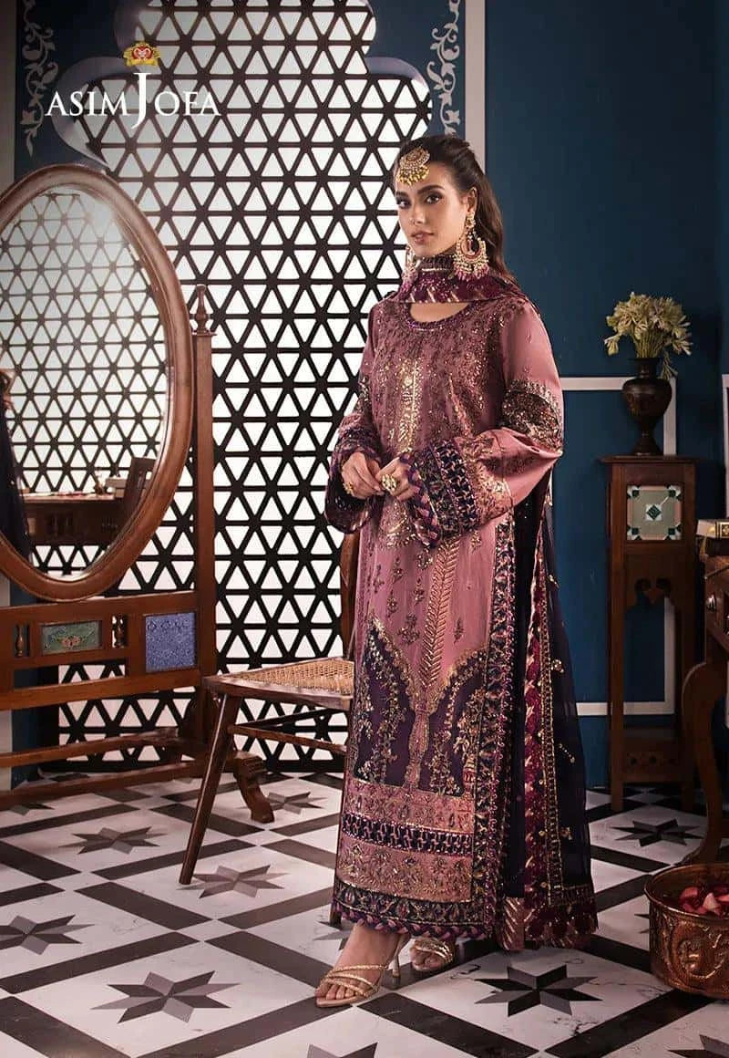 AJFI 22 - Fasana e Ishq By Asim Jofa Luxury Lawn