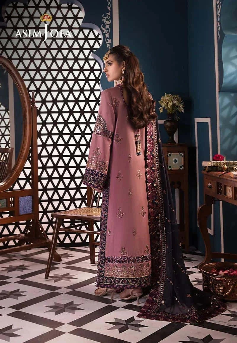 AJFI 22 - Fasana e Ishq By Asim Jofa Luxury Lawn