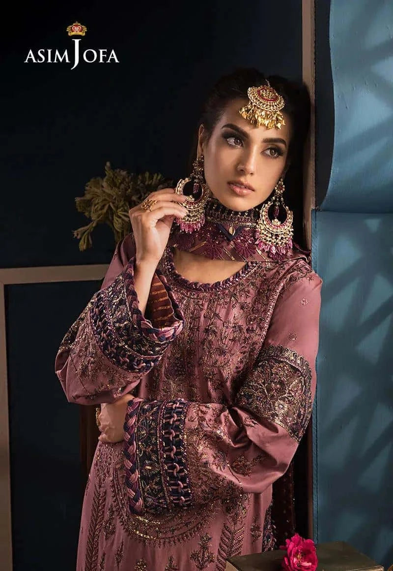 AJFI 22 - Fasana e Ishq By Asim Jofa Luxury Lawn