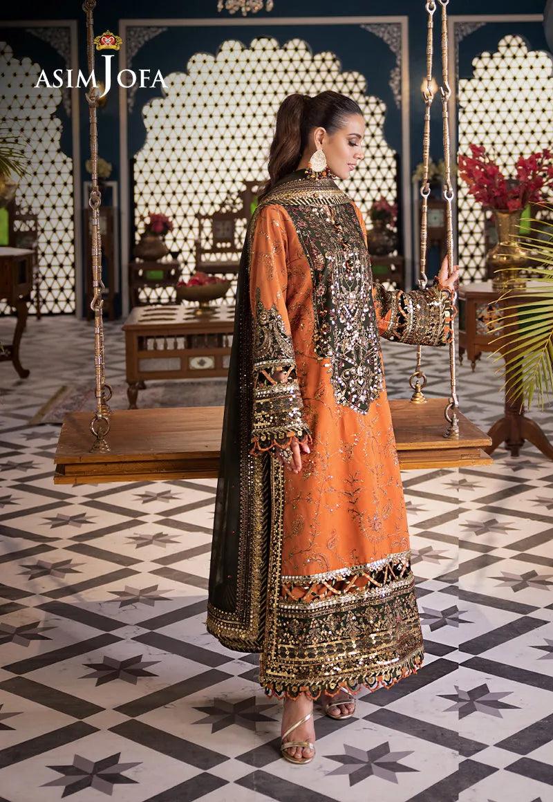 AJFI 24 - Fasana e Ishq By Asim Jofa Luxury Lawn