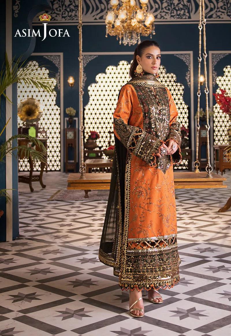 AJFI 24 - Fasana e Ishq By Asim Jofa Luxury Lawn