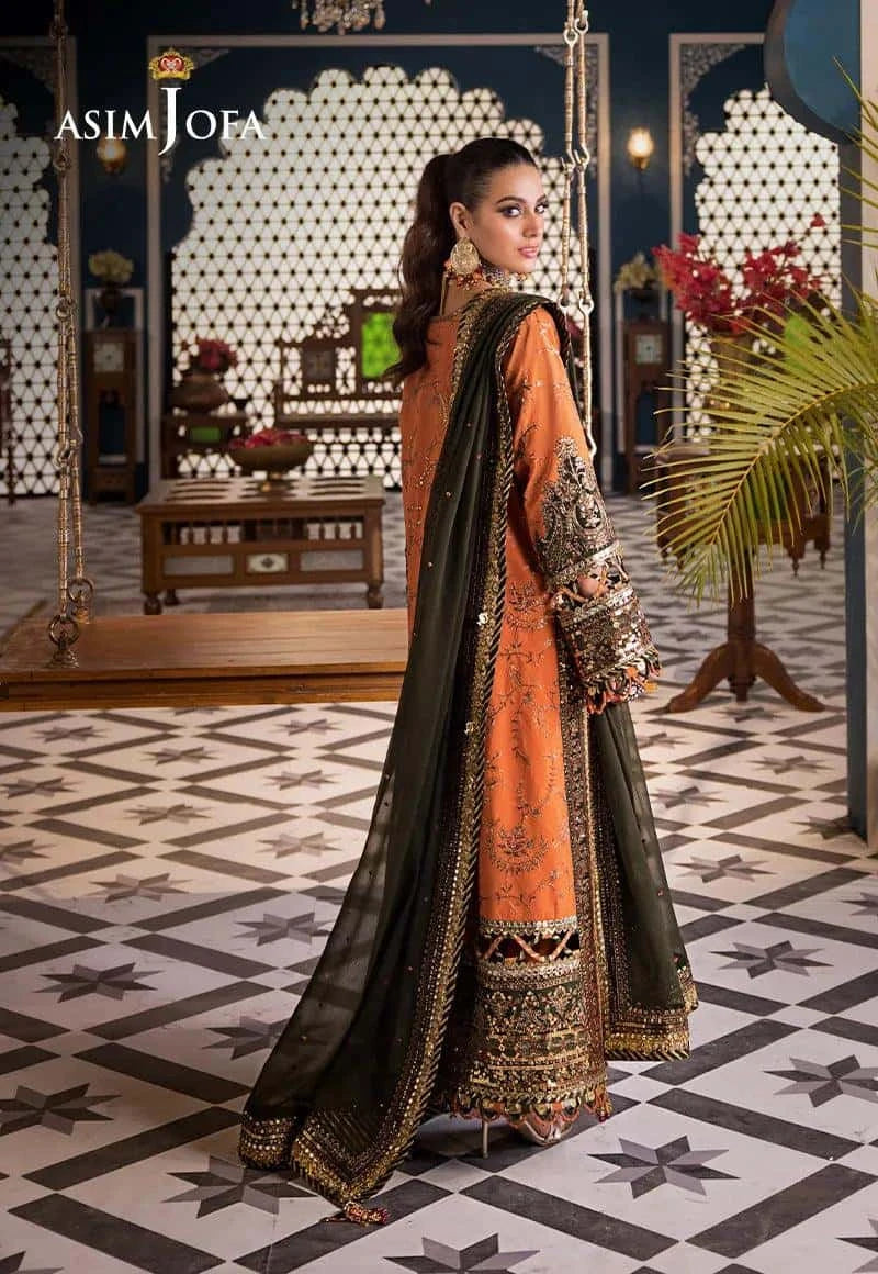 AJFI 24 - Fasana e Ishq By Asim Jofa Luxury Lawn