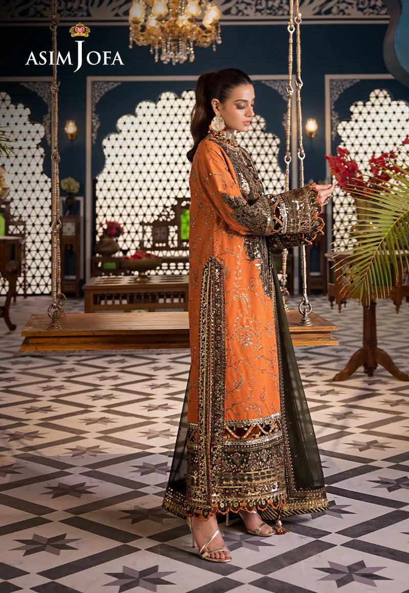 AJFI 24 - Fasana e Ishq By Asim Jofa Luxury Lawn