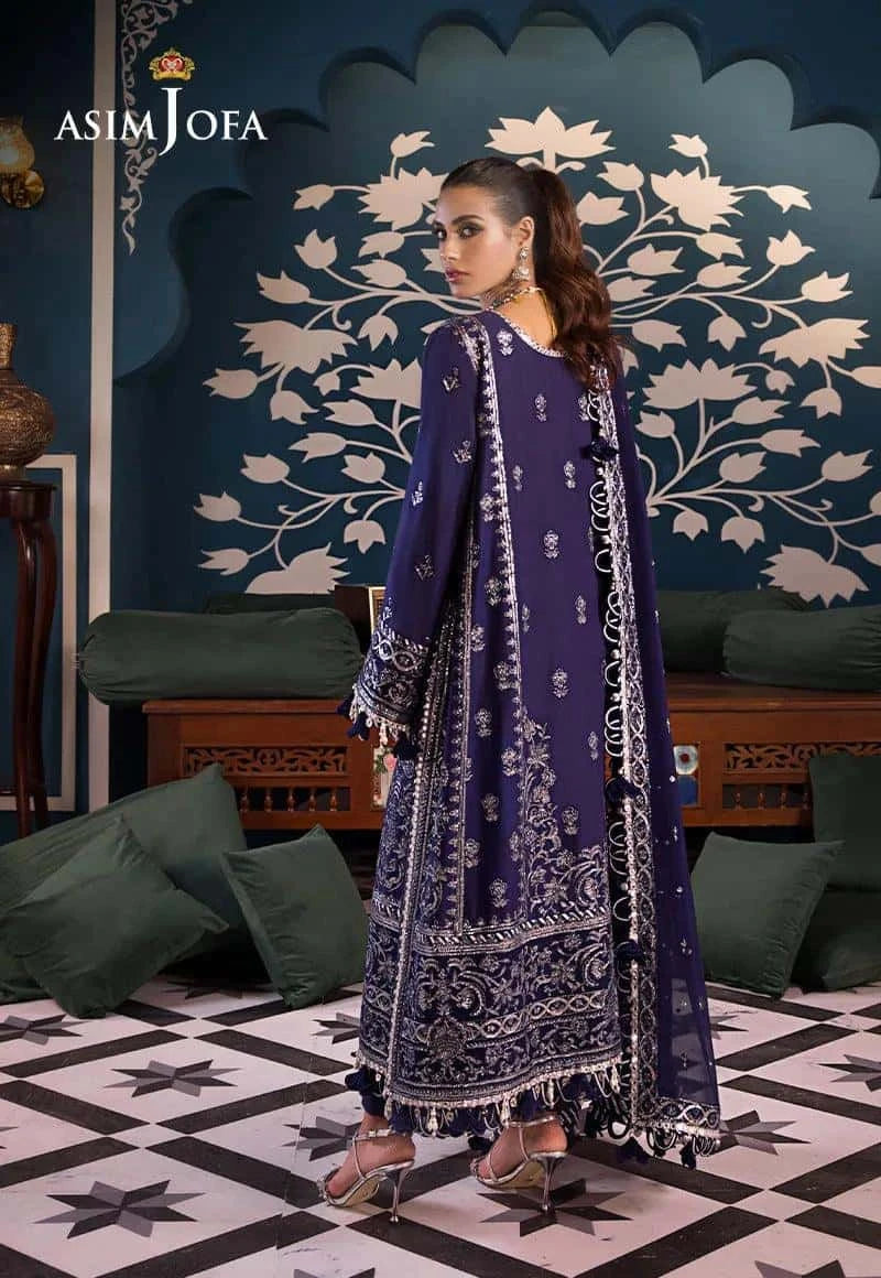AJFI 25 - Fasana e Ishq By Asim Jofa Luxury Lawn