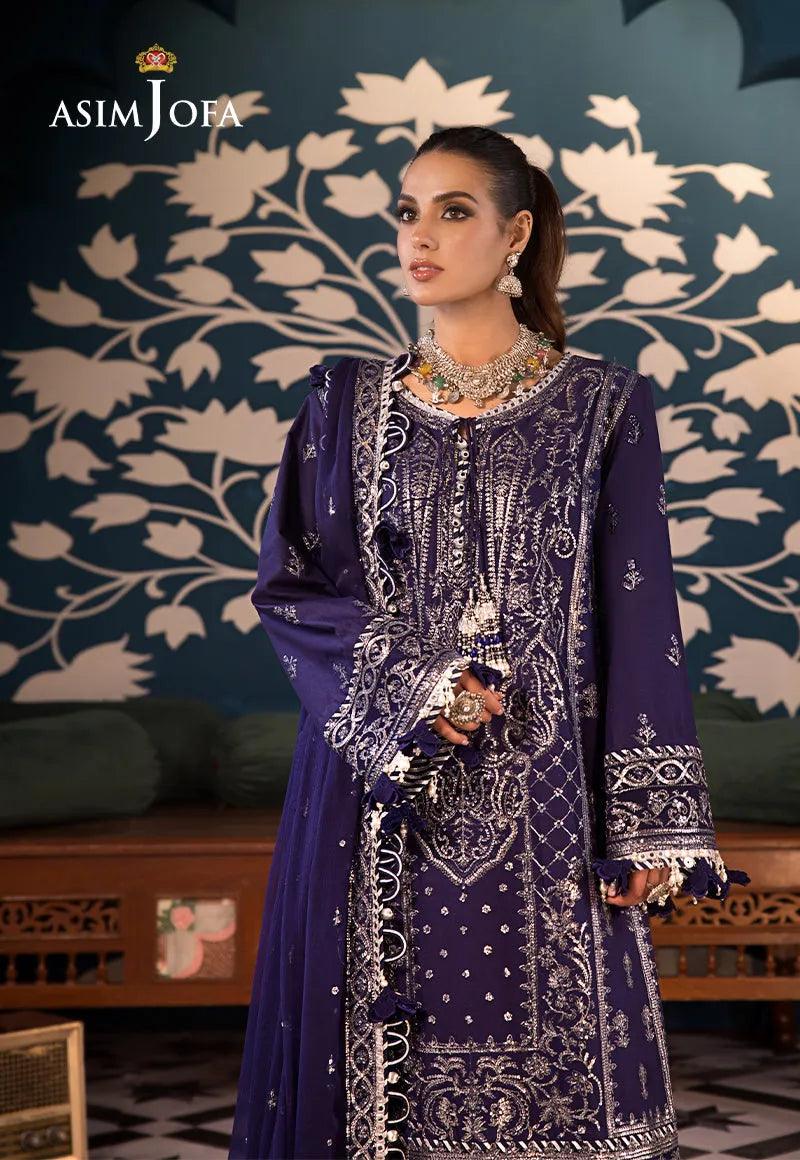 AJFI 25 - Fasana e Ishq By Asim Jofa Luxury Lawn