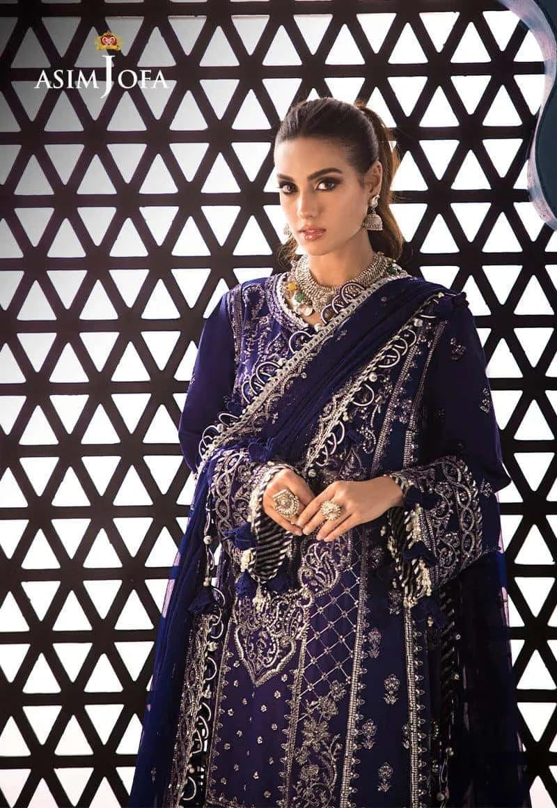AJFI 25 - Fasana e Ishq By Asim Jofa Luxury Lawn