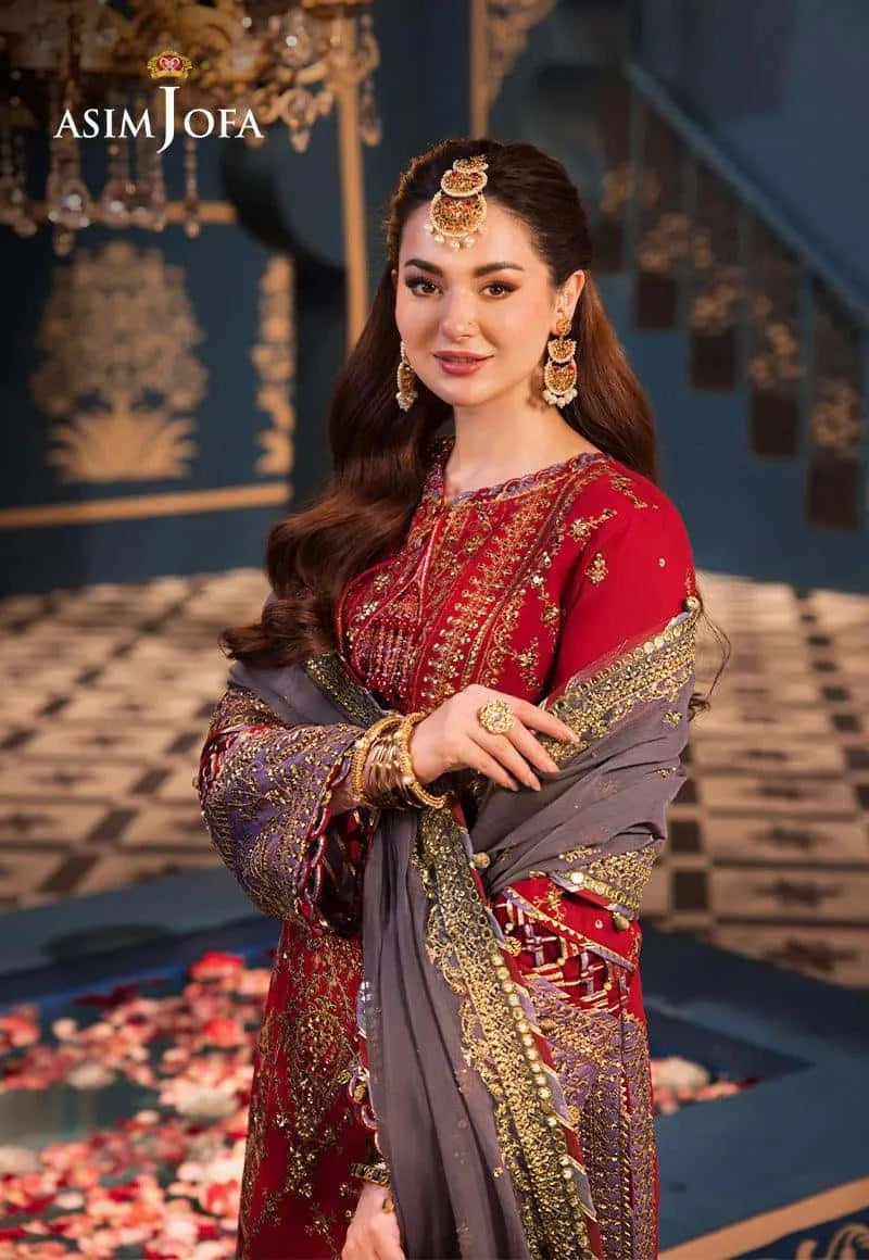 AJFI 27 - Fasana e Ishq By Asim Jofa Luxury Lawn